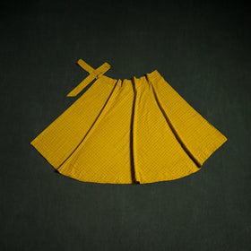 Jacquard Weave Cotton Wrap Around Skirt 35