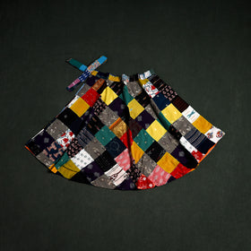 Tukdi Kaam Patchwork Cotton Wrap Around Skirt 21