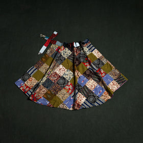 Tukdi Kaam Patchwork Cotton Wrap Around Skirt 20