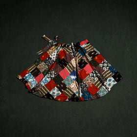 Tukdi Kaam Patchwork Cotton Wrap Around Skirt 18