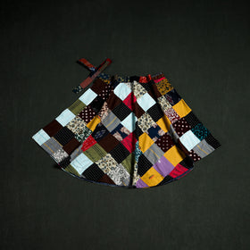 Tukdi Kaam Patchwork Cotton Wrap Around Skirt 15