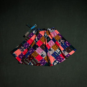 Tukdi Kaam Patchwork Cotton Wrap Around Skirt 14