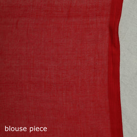 Handloom Pure Mul Cotton Phulia Jamdani Saree with Tassels 04