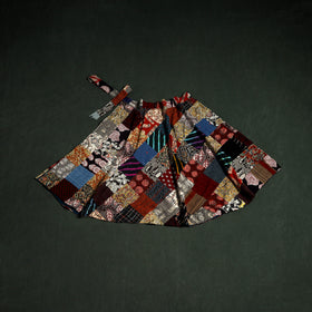 Tukdi Kaam Patchwork Cotton Wrap Around Skirt 13
