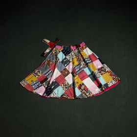 Tukdi Kaam Patchwork Cotton Wrap Around Skirt 12