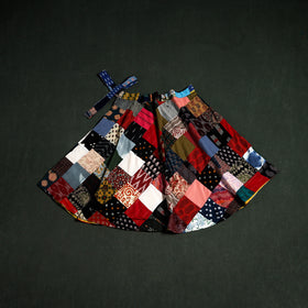 Tukdi Kaam Patchwork Cotton Wrap Around Skirt 10