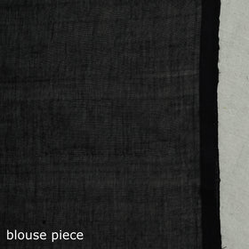 Handloom Pure Mul Cotton Phulia Jamdani Saree with Tassels  05