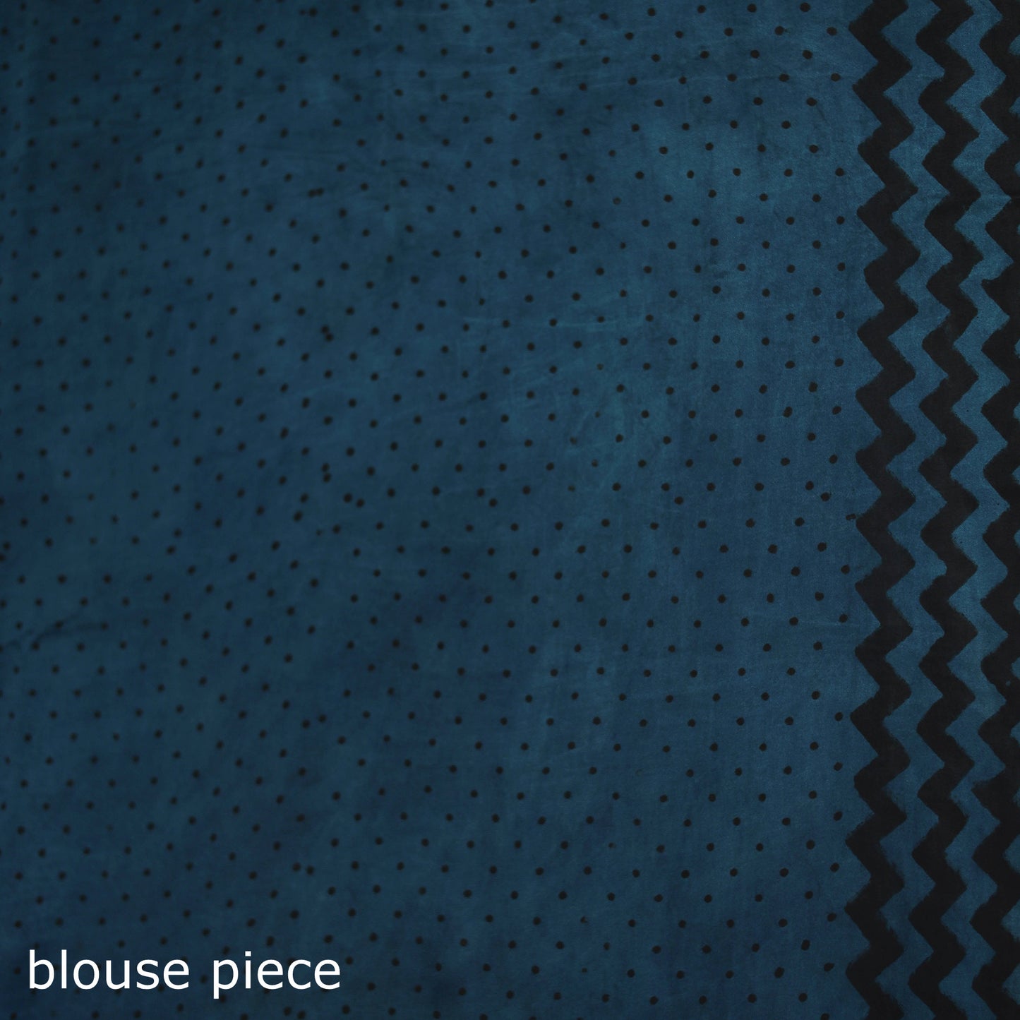 Bagru Hand Block Print Natural Dyed Modal Silk Saree 07