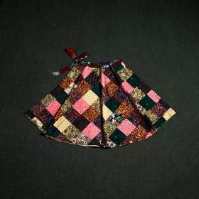 Tukdi Kaam Patchwork Cotton Wrap Around Skirt 02