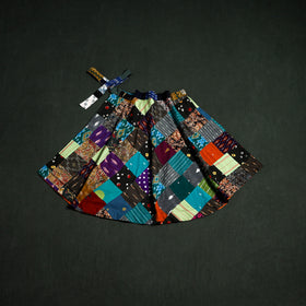 Tukdi Kaam Patchwork Cotton Wrap Around Skirt 01