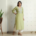 Jacquard kurta 