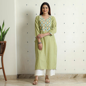 Jacquard kurta 
