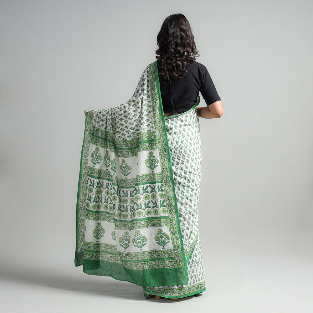 sanganeri print saree