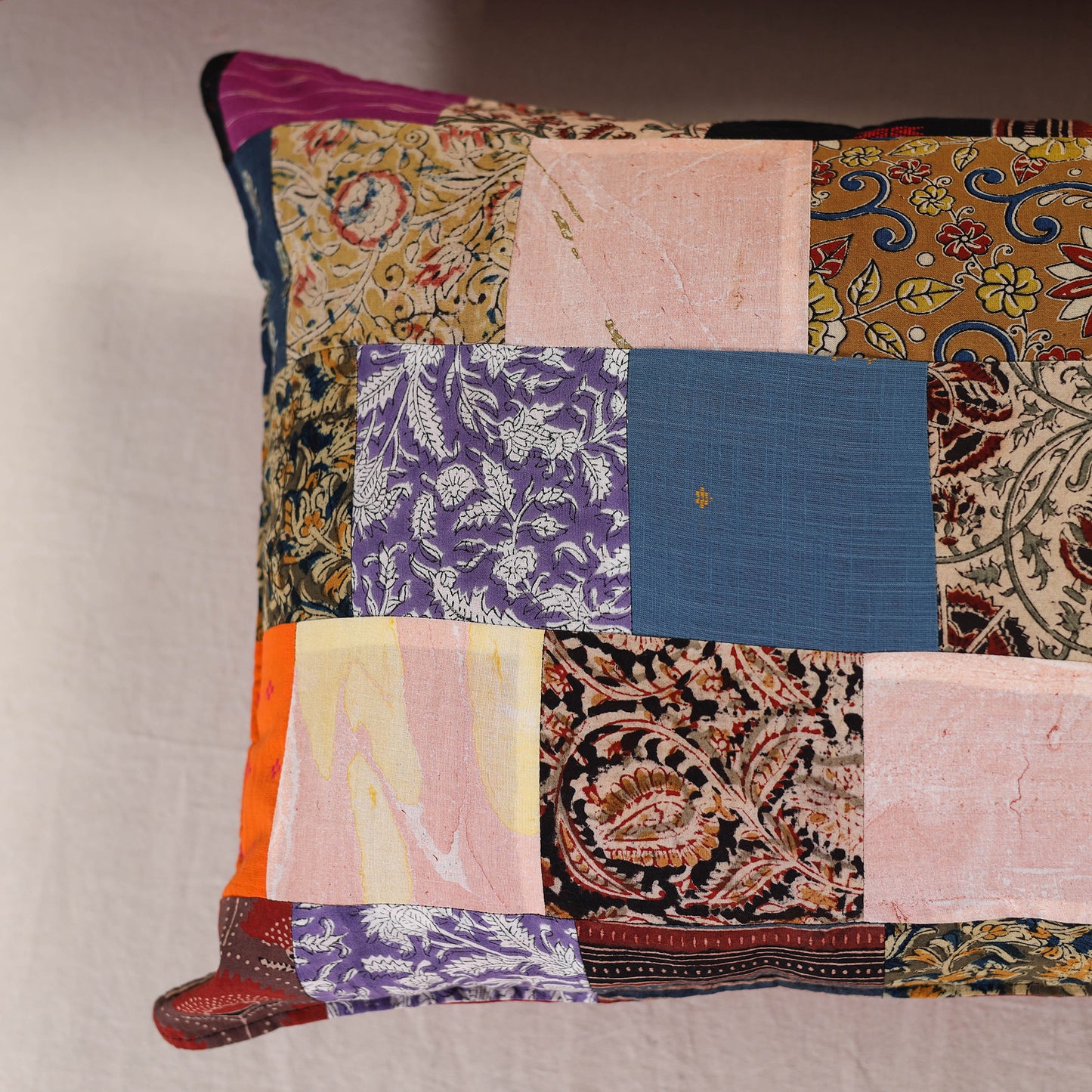 Patchwork Cotton Pillow Cover (Set of 2) 02