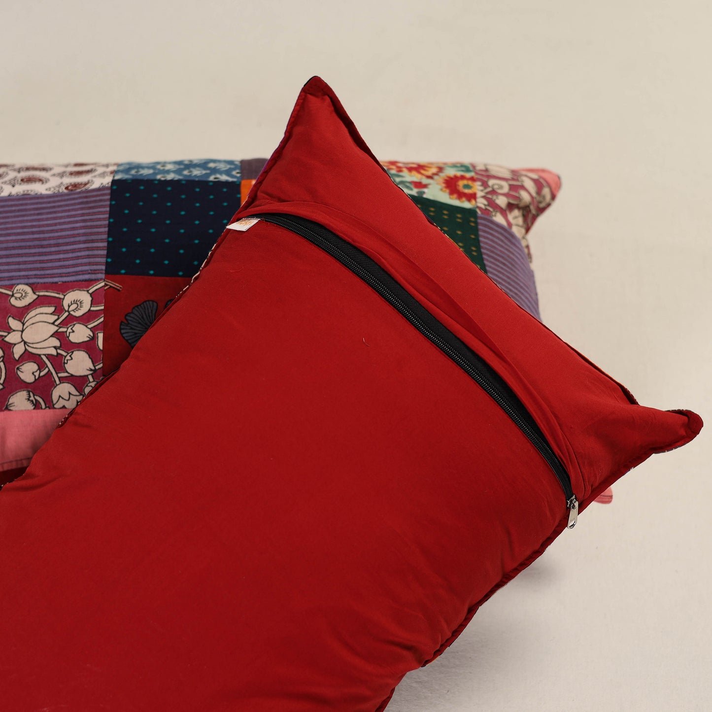 Patchwork Cotton Pillow Cover (Set of 2) 02