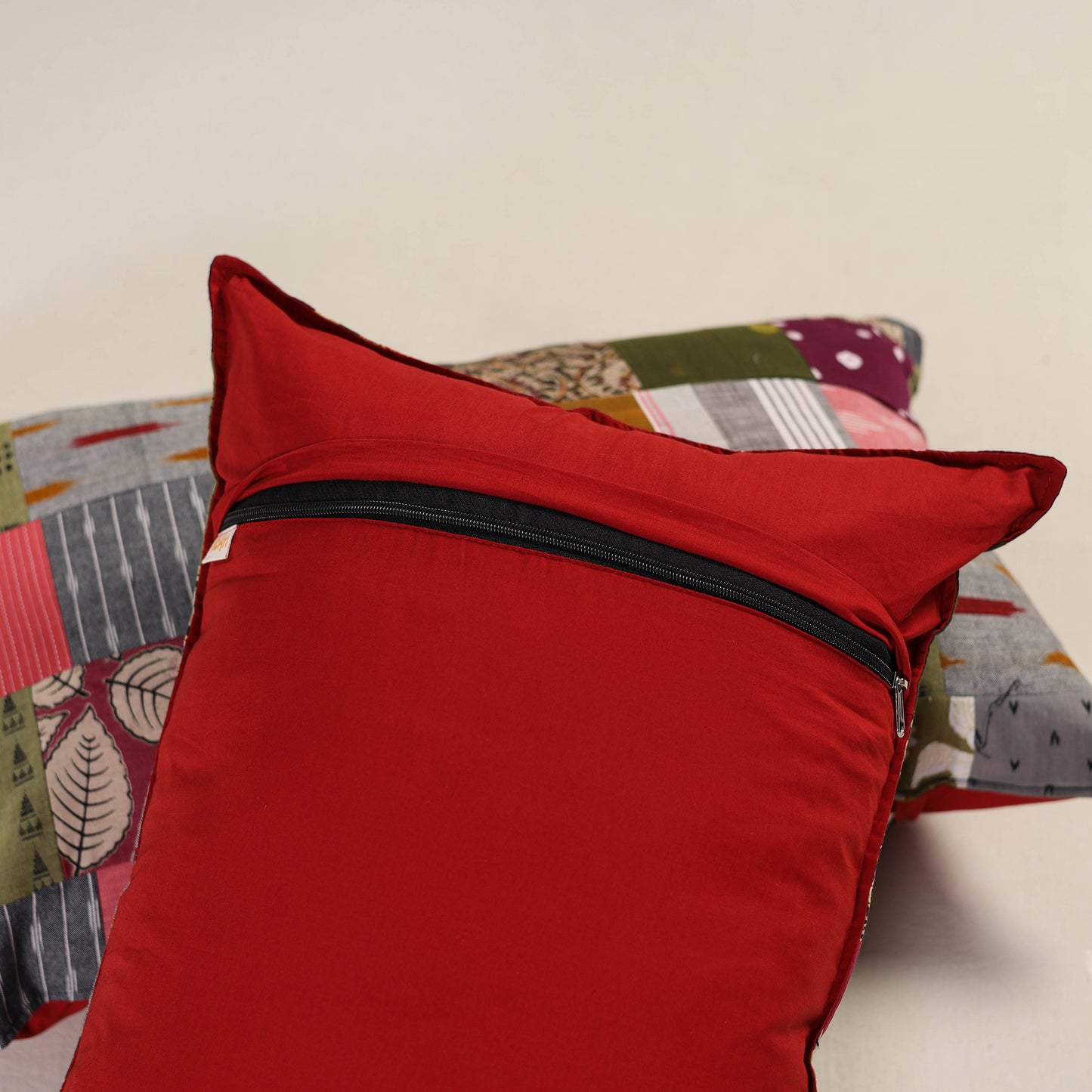 Patchwork Cotton Pillow Cover (Set of 2) 03