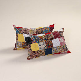 Patchwork Cotton Pillow Cover (Set of 2) 04