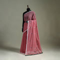 Handloom Pure Mul Cotton Phulia Jamdani Saree with Tassels  19