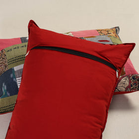 Patchwork Cotton Pillow Cover (Set of 2) 06