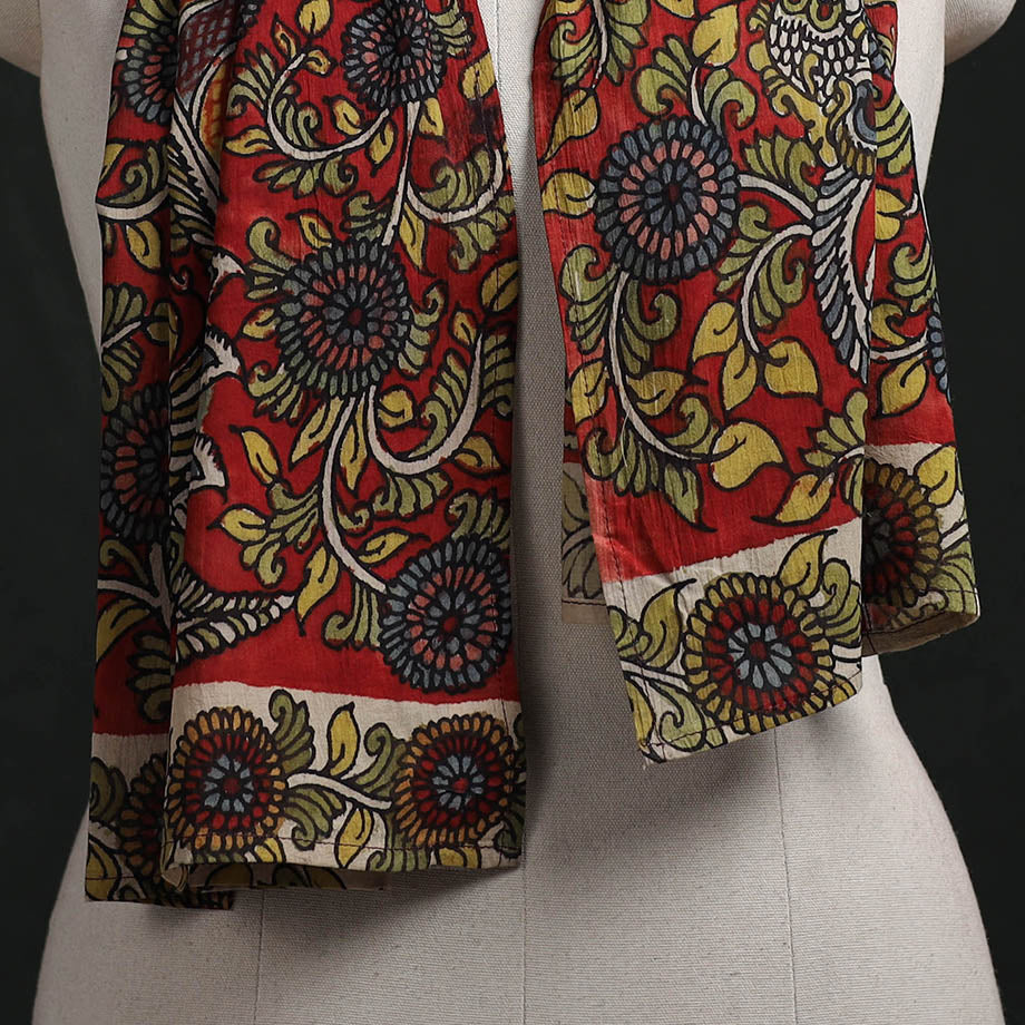 Kalamkari Handpainted Cotton Stole 01