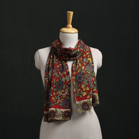 Kalamkari Handpainted Cotton Stole 01