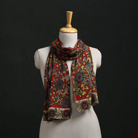 Kalamkari Handpainted Cotton Stole 01