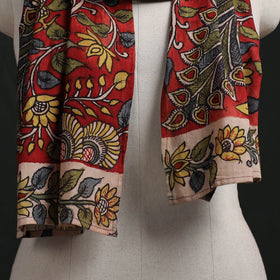 Kalamkari Handpainted Cotton Stole 02