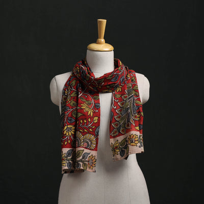 Kalamkari Handpainted Cotton Stole 02