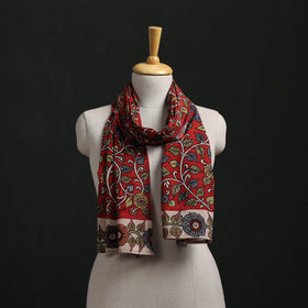 Kalamkari Handpainted Cotton Stole 04