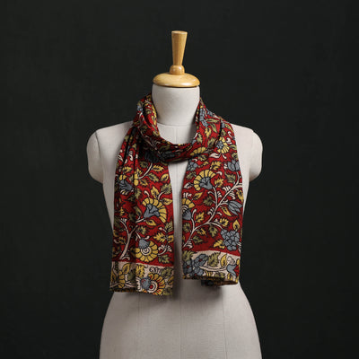 Kalamkari Handpainted Cotton Stole 06