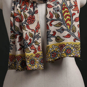 Kalamkari Handpainted Cotton Stole 09