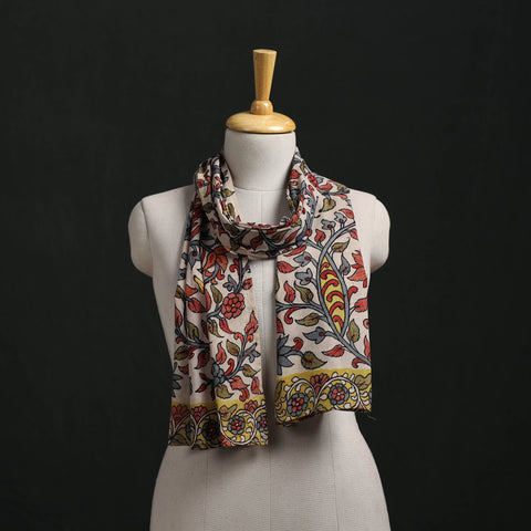 Kalamkari Handpainted Cotton Stole 09