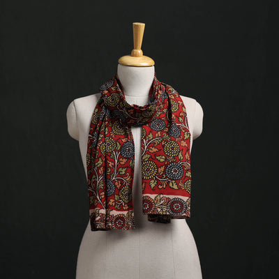 Kalamkari Handpainted Cotton Stole 10