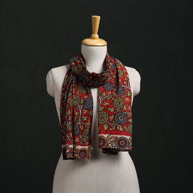 Kalamkari Handpainted Cotton Stole 10