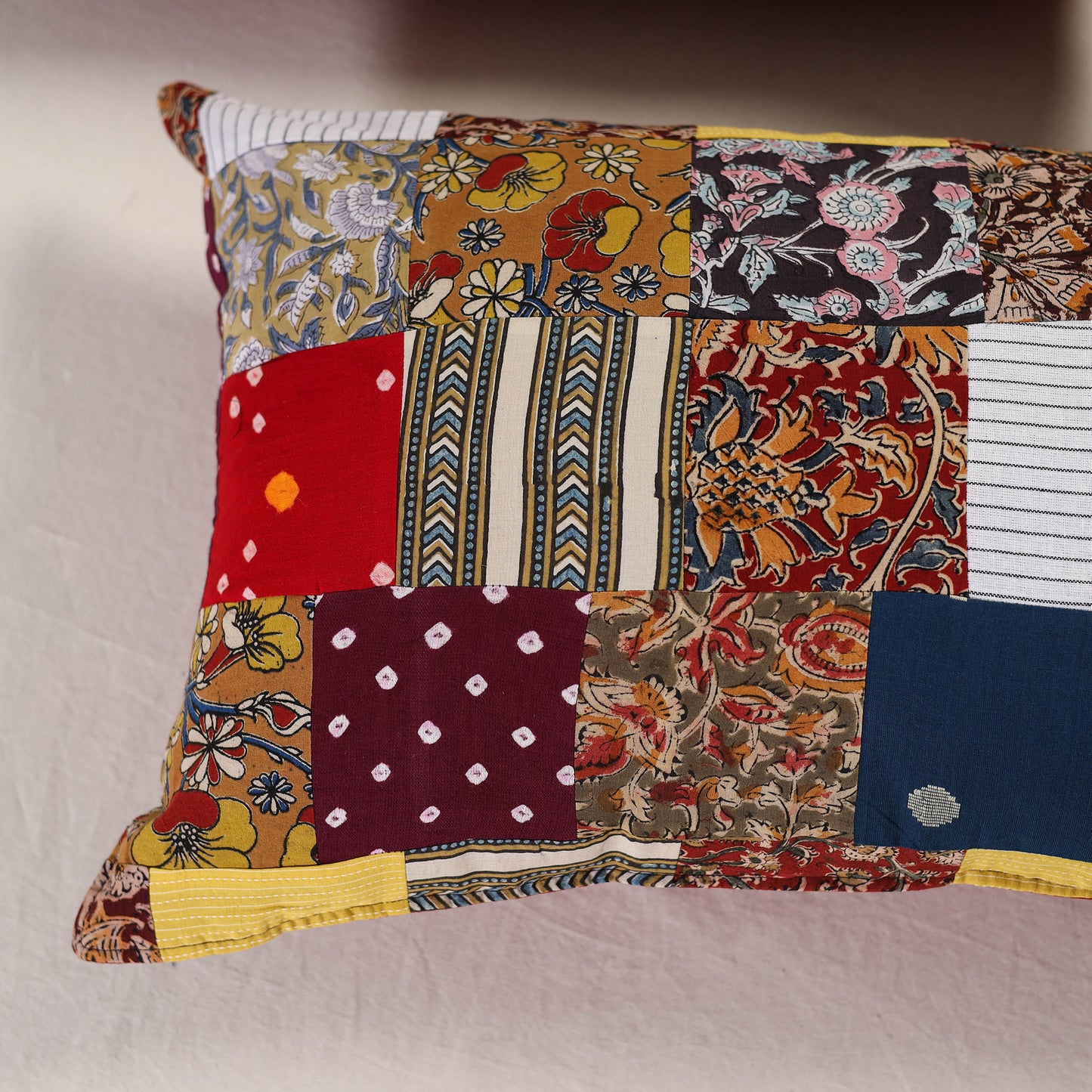 Patchwork Cotton Pillow Cover (Set of 2) 11