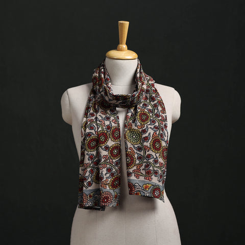 Kalamkari Handpainted Cotton Stole 15