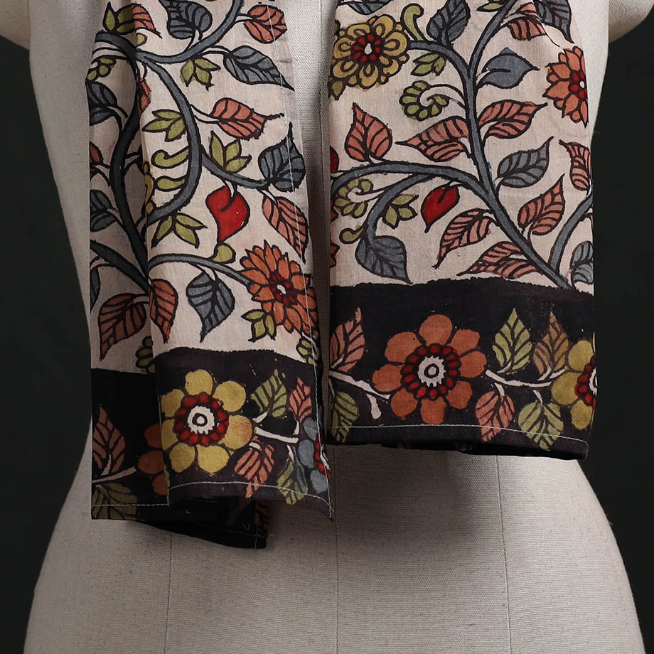 Kalamkari Handpainted Cotton Stole 16