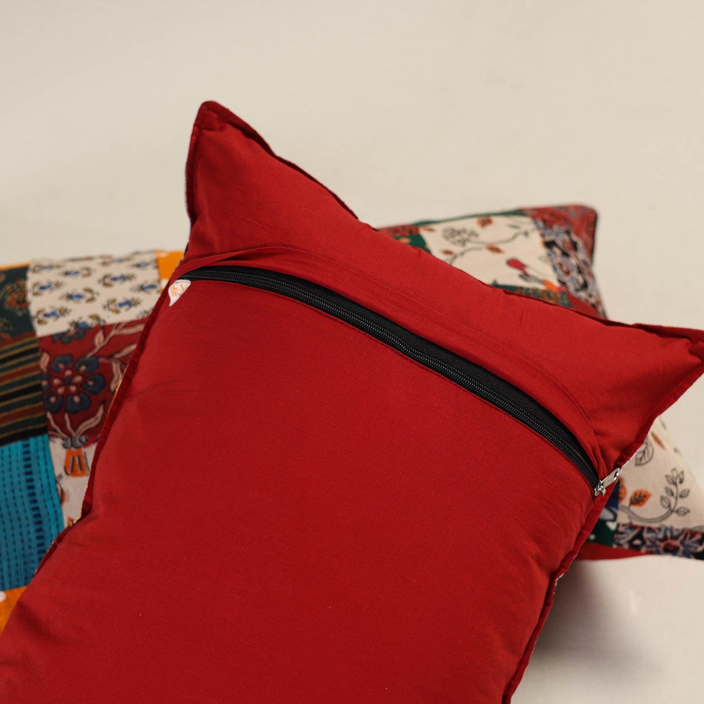 Patchwork Cotton Pillow Cover (Set of 2) 11