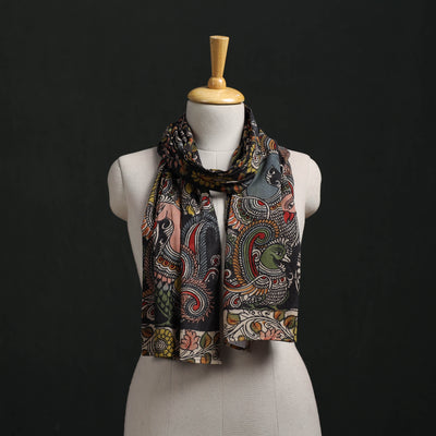 Kalamkari Handpainted Cotton Stole 17