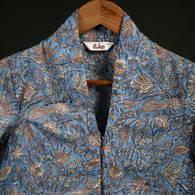 Sanganeri Hand Block Print Cotton Readymade Blouse 05
