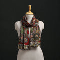 Kalamkari Handpainted Cotton Stole 18