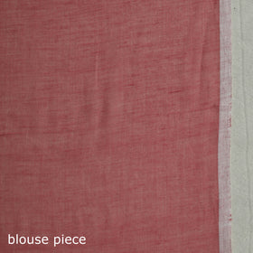 Handloom Pure Mul Cotton Phulia Jamdani Saree with Tassels  25