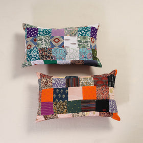 Patchwork Cotton Pillow Cover (Set of 2) 13