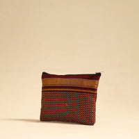 Orange - Khun Fabric Quilted Cotton Utility Pouch 18