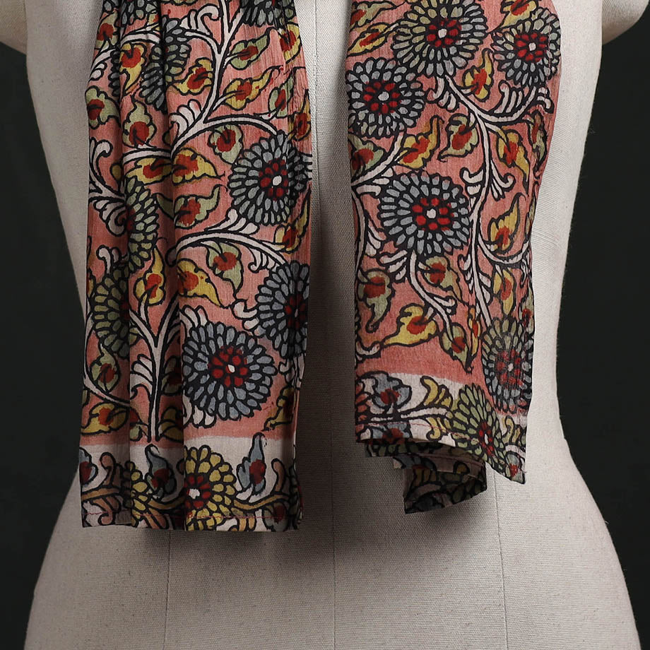 Kalamkari Handpainted Cotton Stole 29
