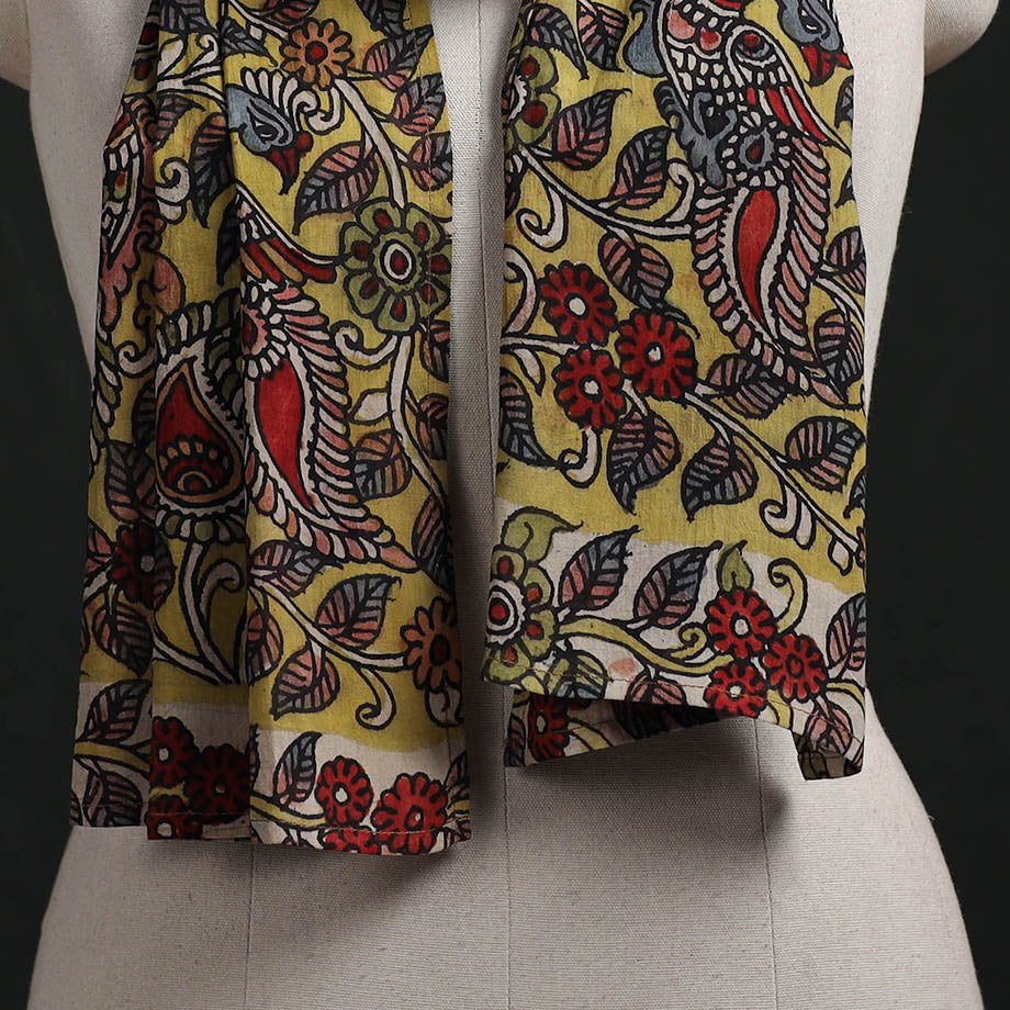 Kalamkari Handpainted Cotton Stole 30