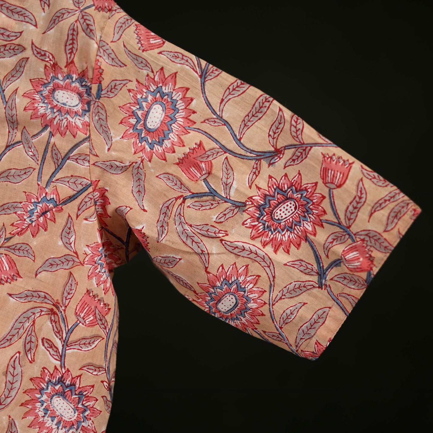 Sanganeri Hand Block Print Cotton Readymade Blouse 14