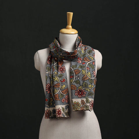 Kalamkari Handpainted Cotton Stole 31