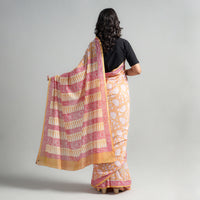 Sanganeri Block Printed Mul Cotton Saree