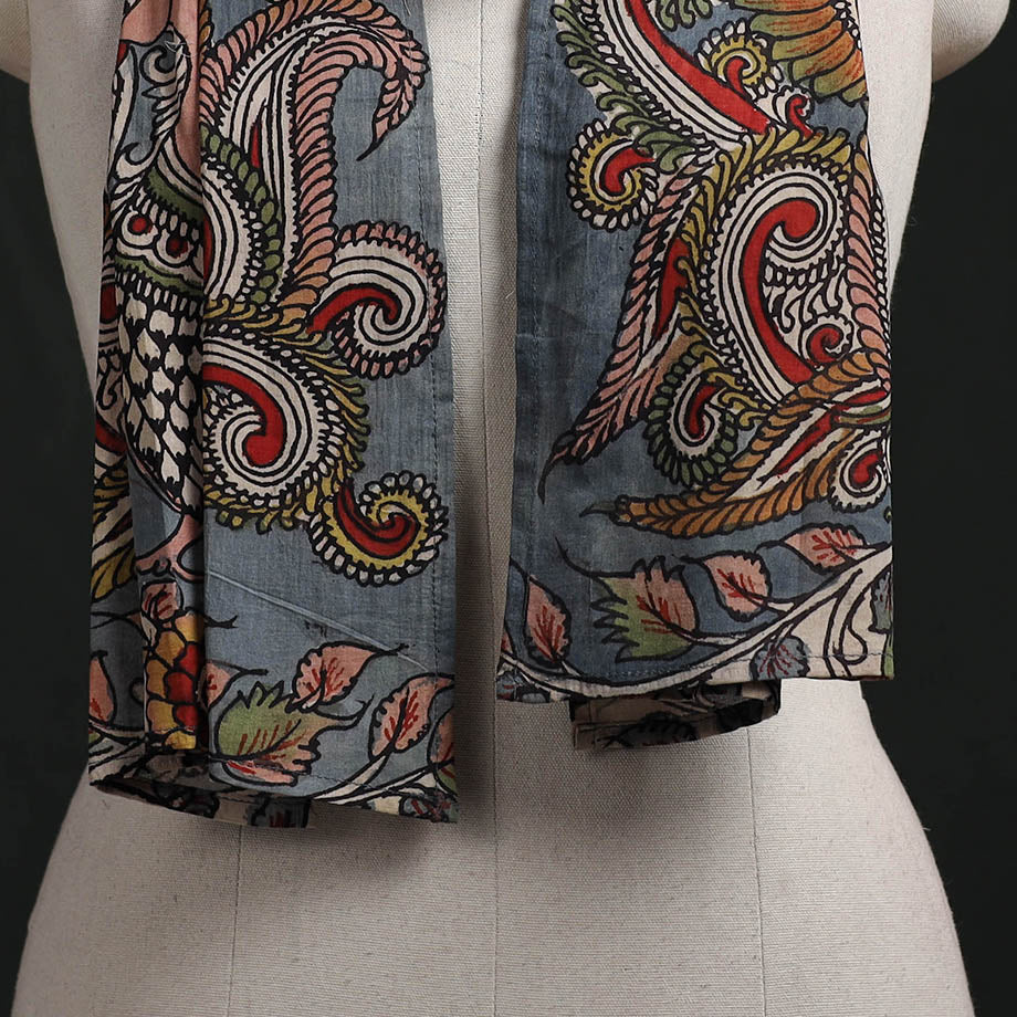 Kalamkari Handpainted Cotton Stole 35